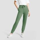 Hue Studio Women's Super Soft Joggers With Pockets - Olive