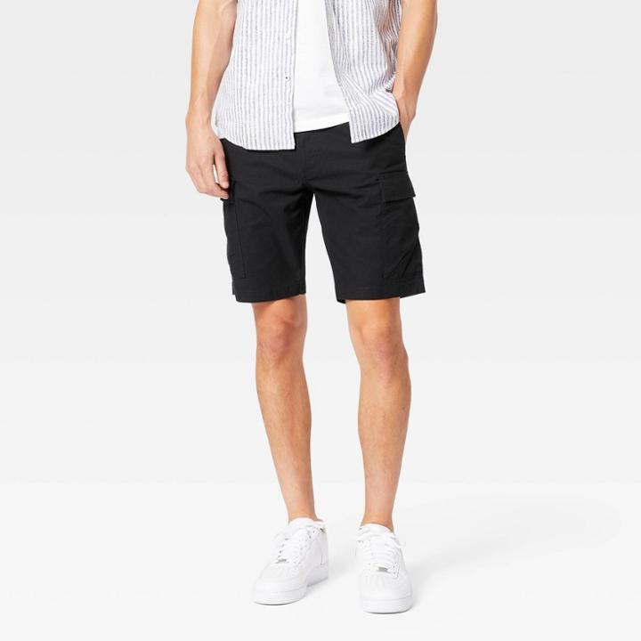 Dockers Men's 9 Regular Fit Tech Cargo Shorts - Mineral Black