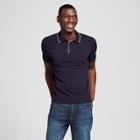 Men's Short Sleeve Sweater Polo Shirt - Goodfellow & Co Navy