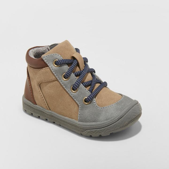 Toddler Boys' Mick Casual Sneakers - Cat & Jack Brown