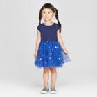 Toddler Girls' A-line Dress - Cat & Jack Blue