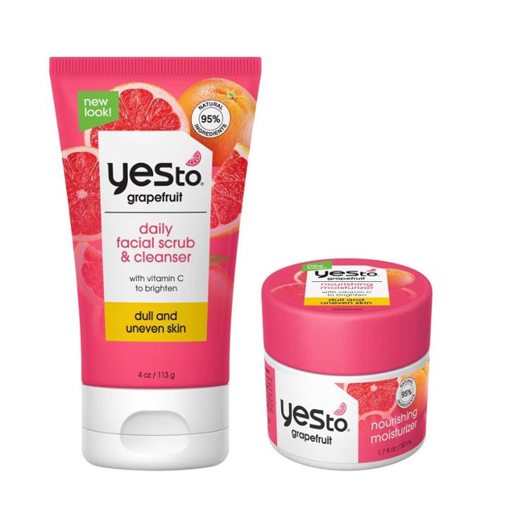 Yes To Scrub And Moisturizer - Grapefruit