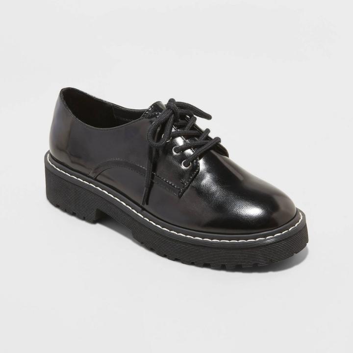 Women's Faith Platform Oxfords - A New Day Black