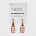 Sugarfix By Baublebar Rose Bottle Drop Earrings - Rose Pink