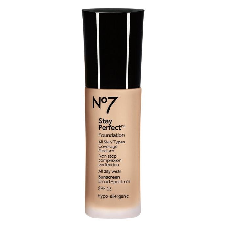 Target No7 Stay Perfect Foundation Spf 15 Warm Ivory