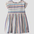 Toddler Girls' Striped Dress - Little Planet By Carter's Pink/blue