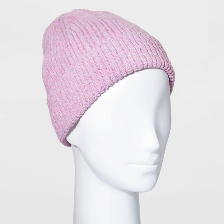 Women's Rib Beanie - Universal Thread Purple