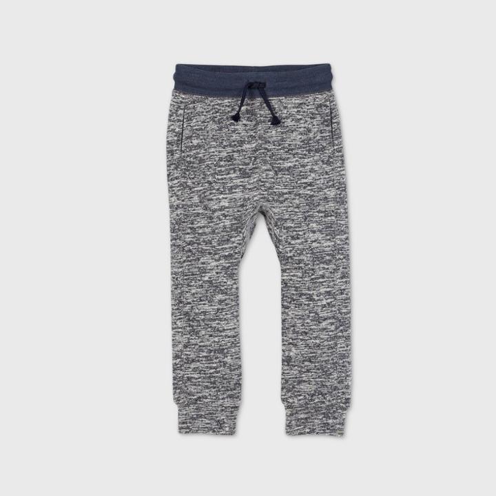 Toddler Boys' Pull-on Hacci Jogger Pants - Cat & Jack Navy