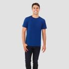 Fruit Of The Loom Select Men's Everlight Short Sleeve T-shirt - Blue Heather