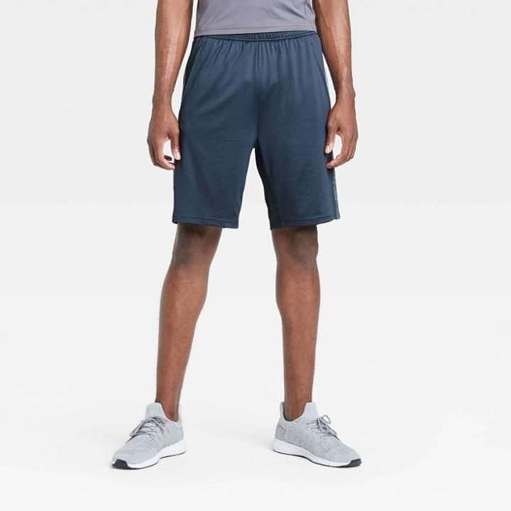 Men's 9 Train Shorts - All In Motion Blue Gradient S, Men's,
