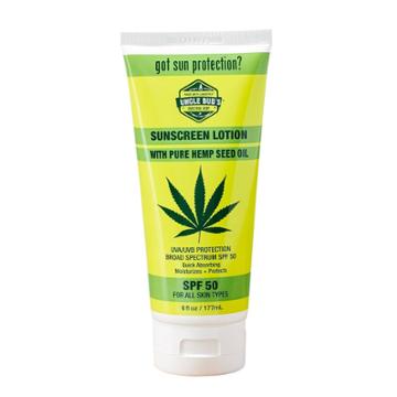 Uncle Bud's Hemp Sunscreen Lotion -