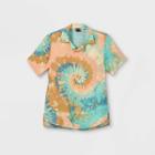 Boys' Challis Short Sleeve Button-down Shirt - Art Class