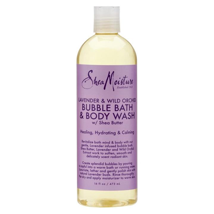 Sheamoisture Lavender & Wild Orchid Bubble Bath & Body Wash