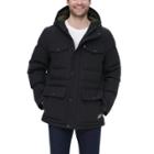 Levi's Men's Arctic Cloth Quilted Parka Jacket - Black