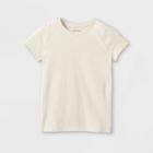 Girls' Short Sleeve T-shirt - Cat & Jack Oatmeal