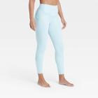 Women's Contour Flex High-waisted Ribbed 7/8 Leggings 24.7 - All In Motion Air Blue