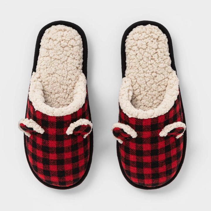 Kids' Family Sleep Slide Slippers - Wondershop Red