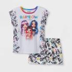 Girls' Rainbow High 2pc Pajama Set -