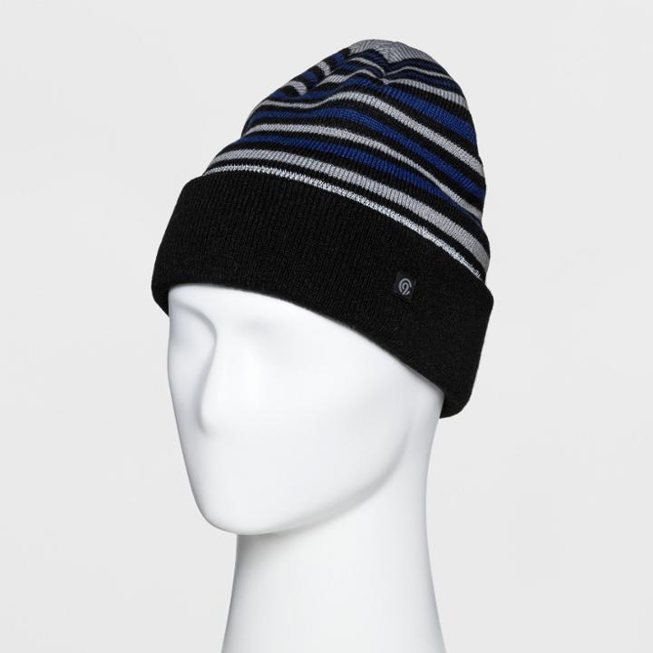 Men's Striped Cloche Hat - C9 Champion Black/gray