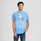 Men's Short Sleeve Little Italy Graphic T-shirt - Awake Blue