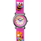 Girls' Fusion Bee Watch - Pink, Pink/yellow