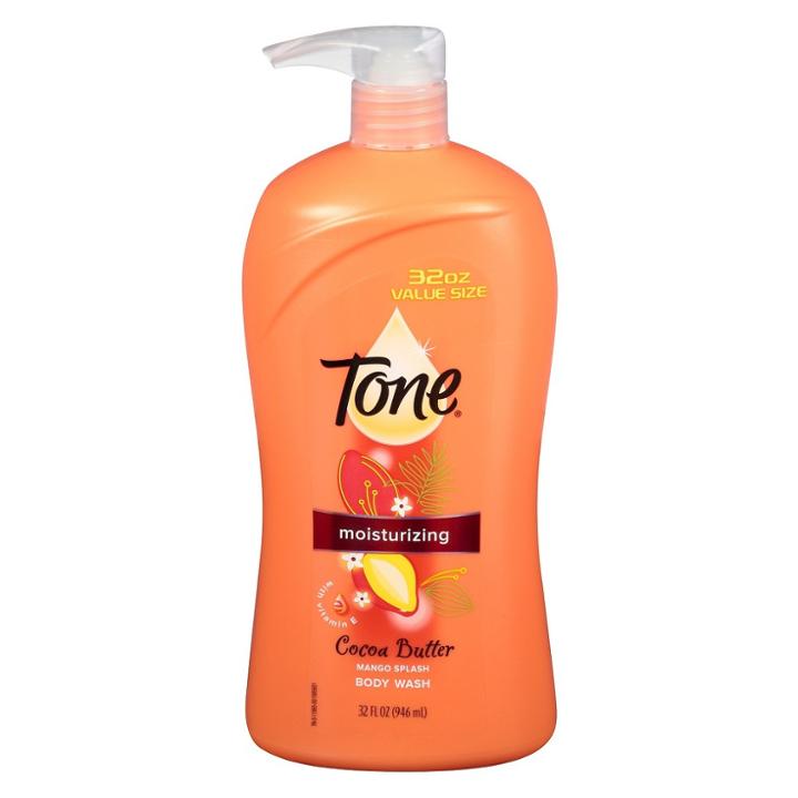 Tone Cocoa Butter And Mango Splash Moisturizing Body Wash
