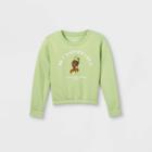 Girls' Disney Tiana Pullover Sweatshirt - Green