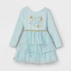Toddler Girls' Sun & Moon Long Sleeve Tiered Tutu Dress - Cat & Jack