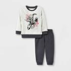 Toddler Boys' Marvel Long Sleeve Fleece Top And Bottom