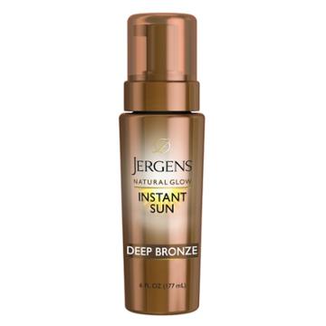 Jergens Natural Glow Instant Sun Self Tanner Mousse - Deep Bronze
