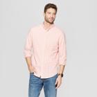 Men's Plaid Slim Fit Long Sleeve Northrop Poplin Button-down Shirt - Goodfellow & Co