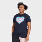 Ev Lgbt Pride Pride Gender Inclusive Adult Transgender Flag Heart Short Sleeve Graphic T-shirt - Navy