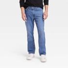 Men's Straight Fit Jeans - Goodfellow & Co Medium Wash 30x30,