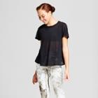 Women's Flutter Back T-shirt - Joylab Black