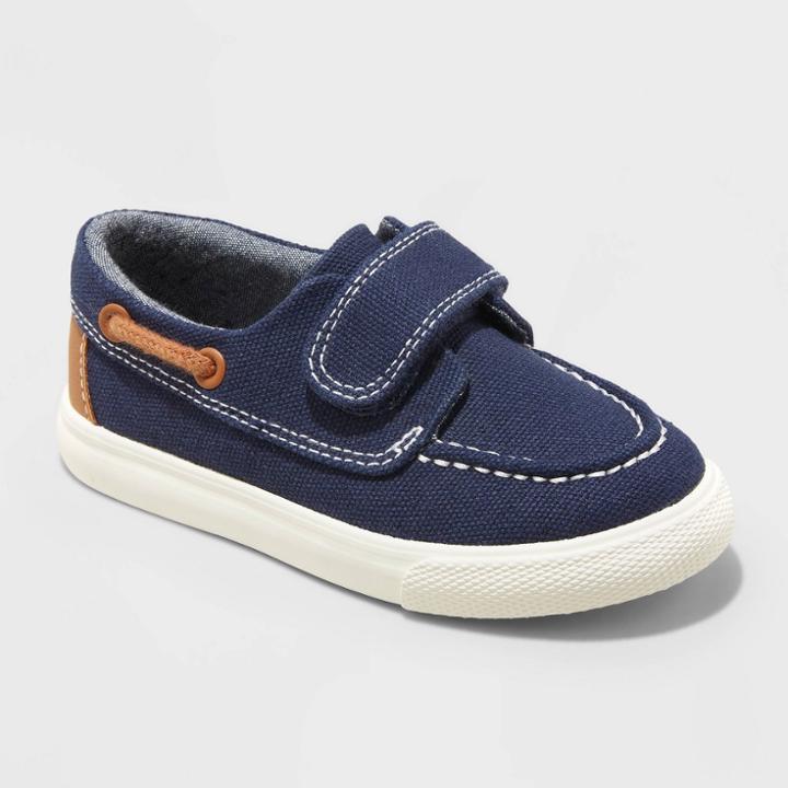 Toddler Boys' Case Flats And Slip-on - Cat & Jack Navy