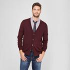 Men's Lightweight Cardigan - Goodfellow & Co Burgundy Heather