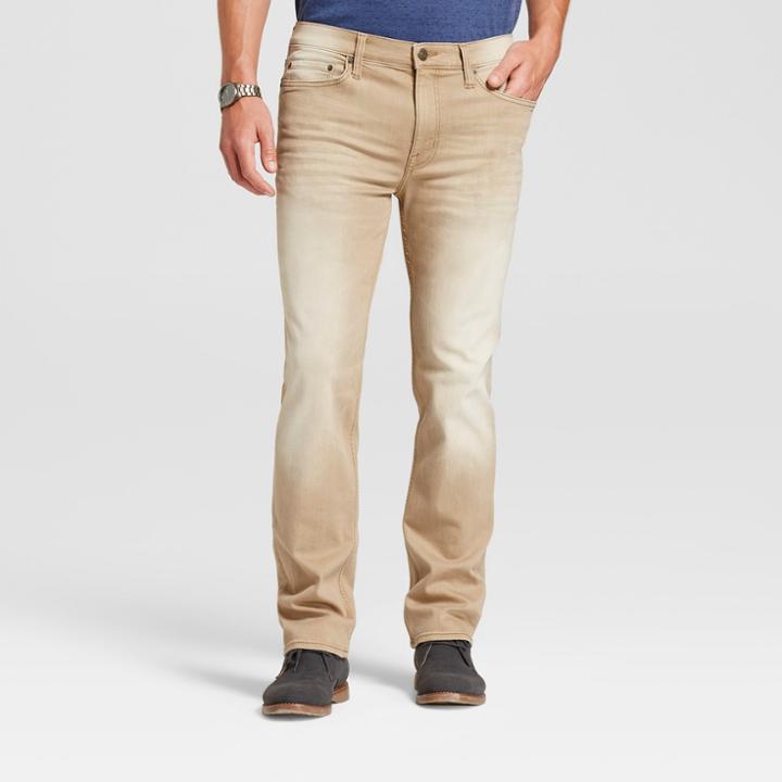 Target Men's Slim Straight Fit Jeans - Goodfellow & Co Tan