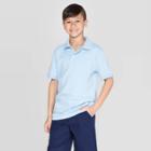 Boys' Short Sleeve Interlock Uniform Polo Shirt - Cat & Jack