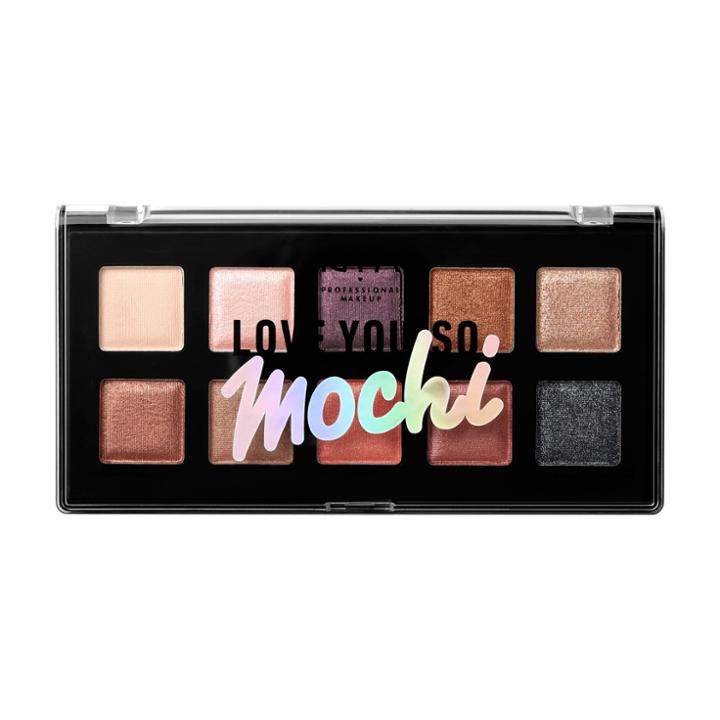 Nyx Professional Makeup Love You So Mochi Eyeshadow Palette Sleek And Chic - 0.47oz, Neutral Tones