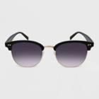 Women's Retro Sunglasses - Wild Fable Black