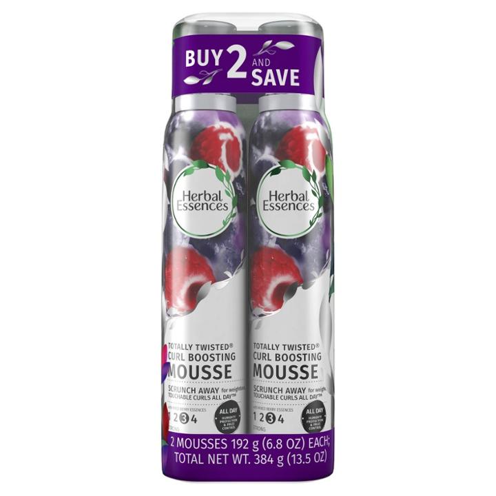 Target Herbal Essences Totally Twisted Curl Boosting Mousse