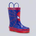Toddler Boys' Marvel Spiderman Rain Boots - Blue