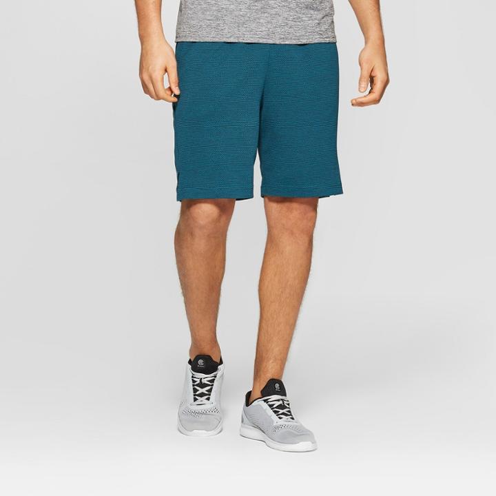Men's Basketball Shorts - C9 Champion Jeweled Jade Heather