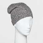 Universal Thread Women's Textured Knit Beanie - A New Day Gray