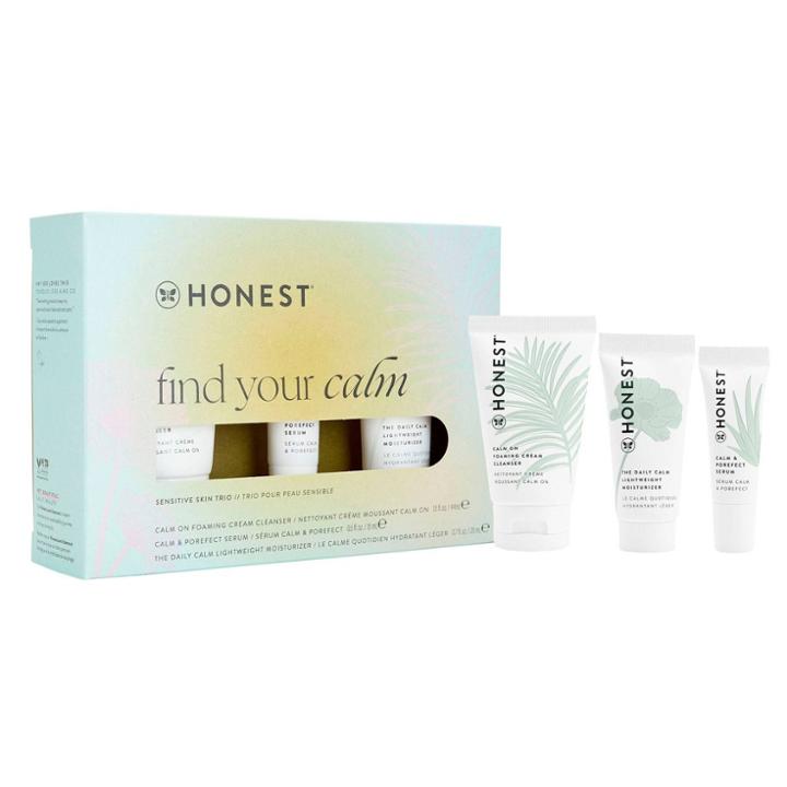 Honest Beauty Find Your Calm Sensitive Skin Trio