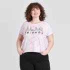 Women's Friends Nyc Plus Size Short Sleeve Graphic T-shirt (juniors') - Pink 1x, Women's,