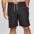 Men's Big & Tall 9 Swim Trunks - Goodfellow & Co Black