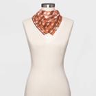Women's Polka Dot Bandana - Universal Thread Brown, Women's,