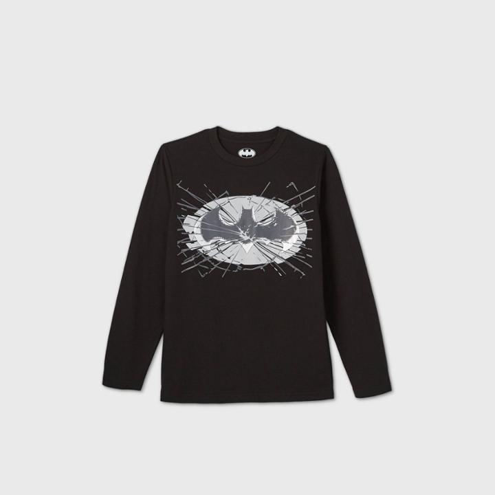 Warner Bros. Boys' Batman Graphic T-shirt - Black