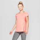 Women's Short Sleeve Run T-shirt - C9 Champion Sunset Heather